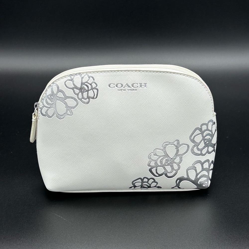 *Host Pick* Coach - Makeup Bag - White